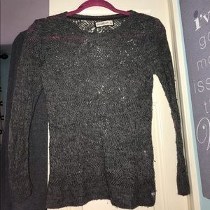 See through sweater